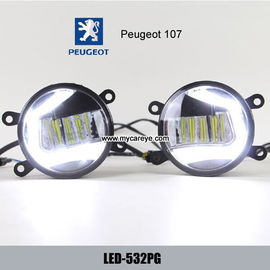 Peugeot 107 car front led fog light lamp LED daytime running lights DRL supplier