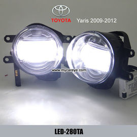 TOYOTA Yaris car front fog lamp assembly LED daytime running lights DRL supplier