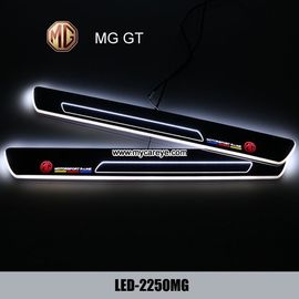 MG GT Car accessory stainless steel scuff plate door sill plate light LED supplier