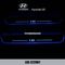Hyundai i30 LED lights side step car door sill led light auto pedal scuff supplier