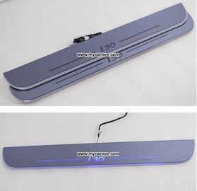 Hyundai i30 LED lights side step car door sill led light auto pedal scuff supplier