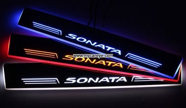 Hyundai Sonata car LED lights Moving Door Scuff car door safety light supplier