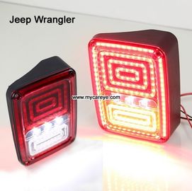 Jeep Wrangler Auto Rear-end Tail Brake Parking Lights LED TailLights Column back Rearing supplier