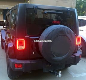 Jeep Wrangler Auto Rear-end Tail Brake Parking Lights LED TailLights Column back Rearing supplier