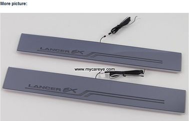 Mitsubishi Lancer car door welcome lights LED Moving Door sill Scuff for sale supplier