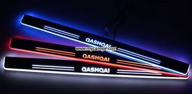 Nissan Qashqai car accessories upgrade led door moving scuff plate lights supplier