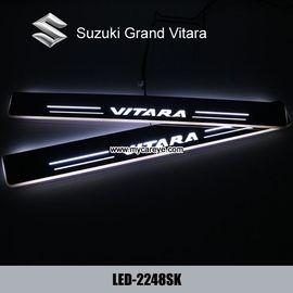 Suzuki Grand Vitara LED door sill plate light moving door scuff Pedal lights supplier