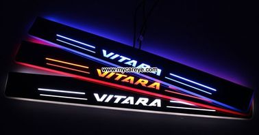 Suzuki Grand Vitara LED door sill plate light moving door scuff Pedal lights supplier